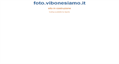 Desktop Screenshot of foto.vibonesiamo.it